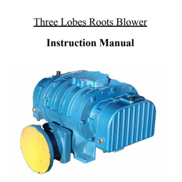 Roots Blower Operating Manual