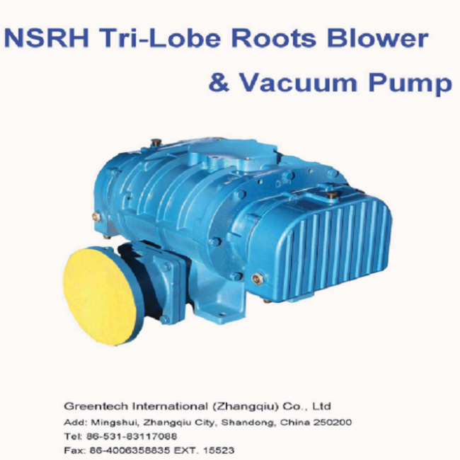 Series NSRH Tri-Lobe Roots Blower